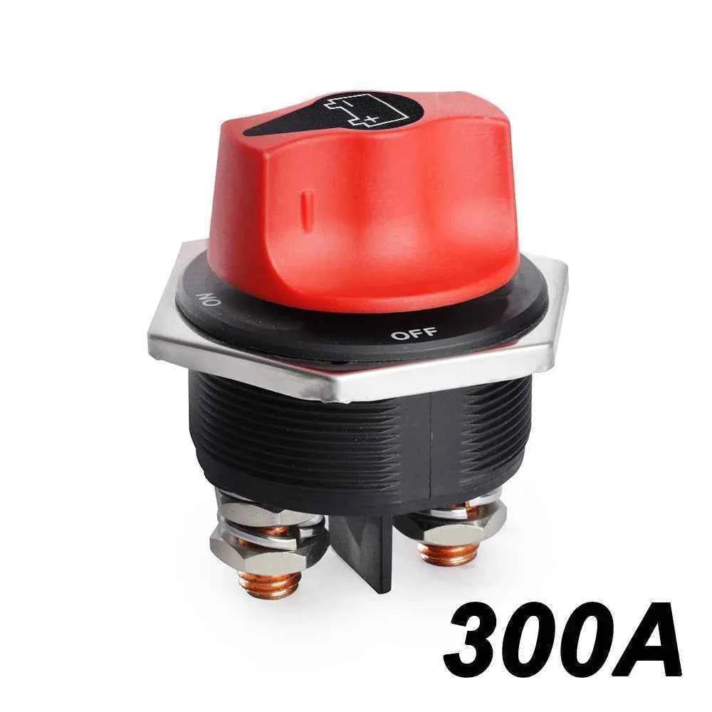 Battery Disconnect Switch Battery Master Power Cut Off Switch  DC 32V 50A 100A 200A 300A Battery Isolator Kill Switches For Car