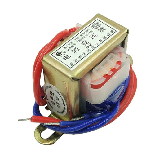 Transformateur de puissance en cuivre 1W, tension de sortie CA 6V 9V 12V 15V 18V 24V