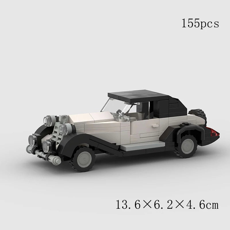 MOC Car Speed RX7 AE86 Chiron R8 Creative Racing Vehicle Model Building Block Super Race brick City Rally Sport Toy Technical