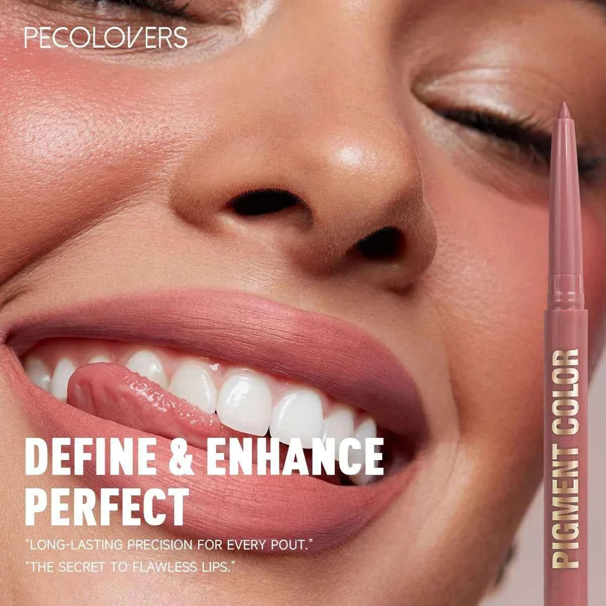 1PC Matte Lip Liner Pen - Long-Lasting, Waterproof, Easy Glide, Moisturizing Suitable for All Skin Types, Lip Makeup