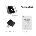 2 IN 1 Wireless Carplay Android Auto Adapter Wired to Wireless carplay Adapter for iPhone Wireless Control Plug & Play Carplay