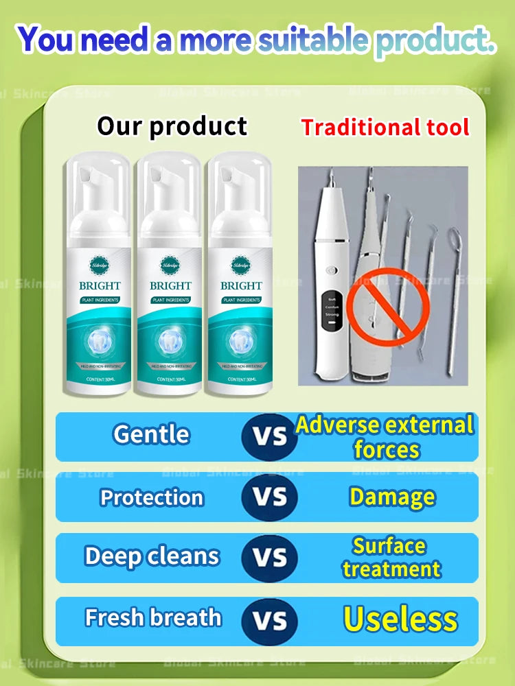 Free shipping,Teeth cleaning care tools, oral foam,Free shipping