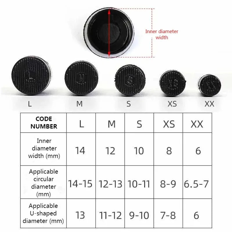 Thin Heel Protector Silicone Non-slip Wearable Heel Cover Round Woman High Heels Protective Cover TPU/PVC Material Soft Damping