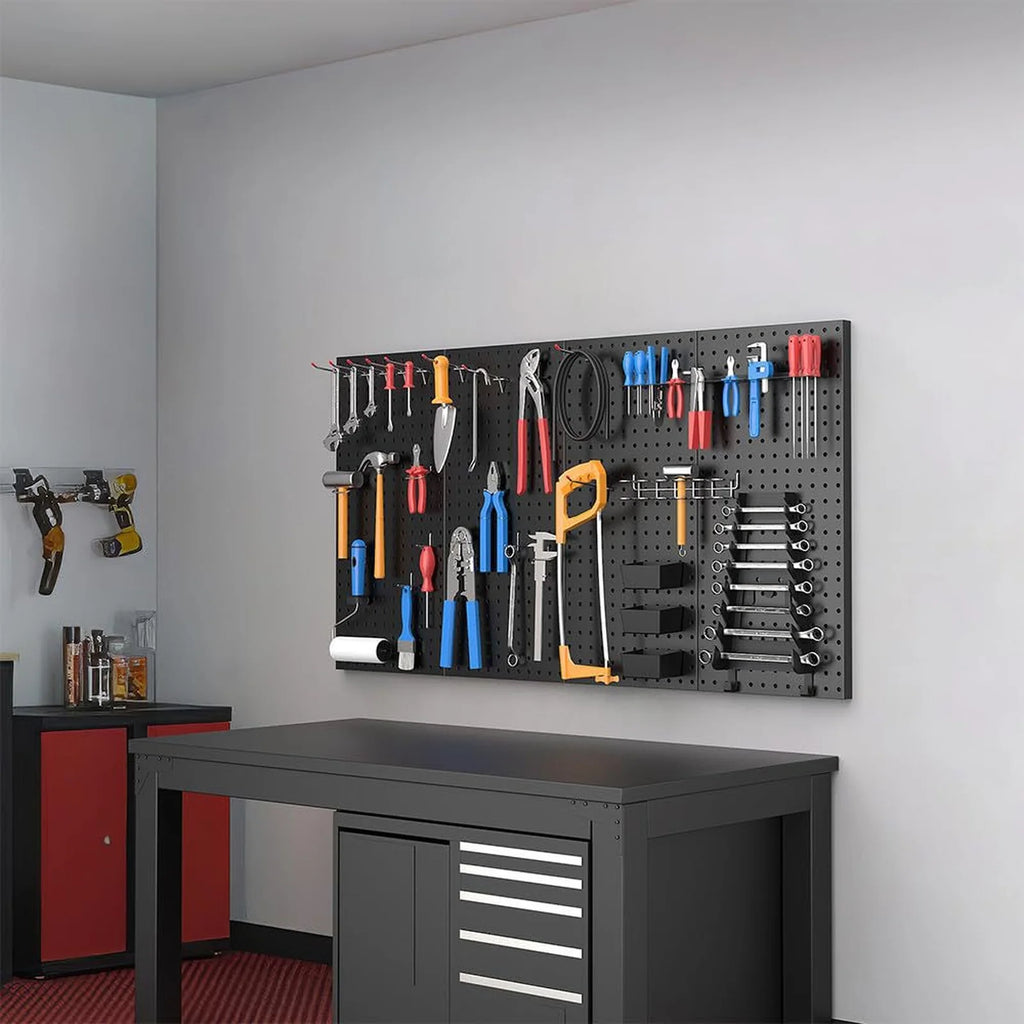Metal Storage Hardware Tool Wall-mounted Board Tools Packaging Board DIY Multifunction Strong Bearing Capacity Professional Tool