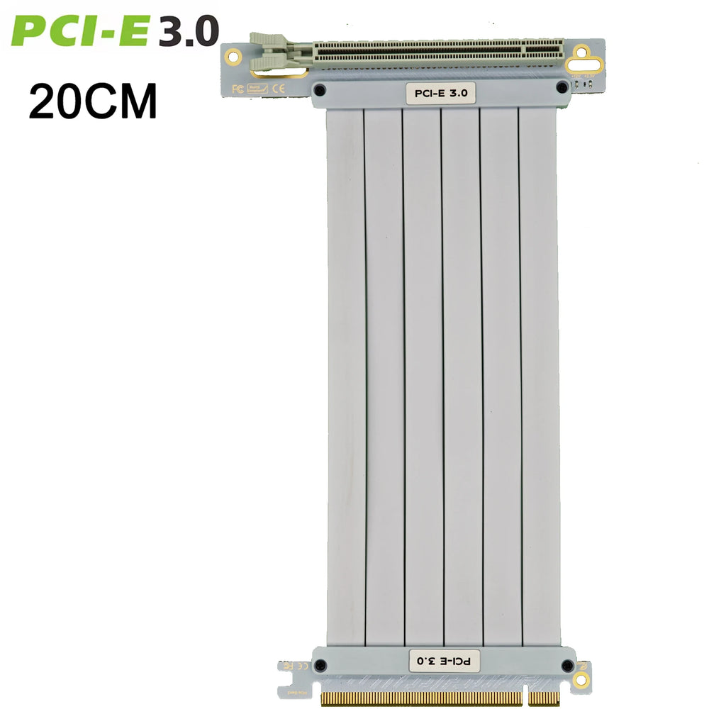 PCI Express 3.0/4.0 x16 to x16 Gen 4 GPU Double Reverse Graphics Card  Extension Cable Riser Card For ITX gold-plated Connector