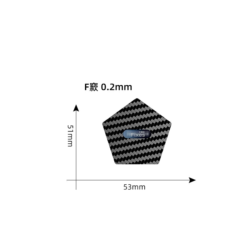 iFixes Carbon Fiber Non-magnetic Anti-static Pry Card No Hurt Mobile Phone LCD Screen Disassembly Battery Removal Pry Scraper