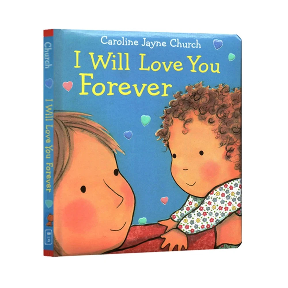 Kids English Picture Cardboard Book Emotions & Feelings Enlightenment Leaning Bedtime Story for Children Montessori Teaching Aid