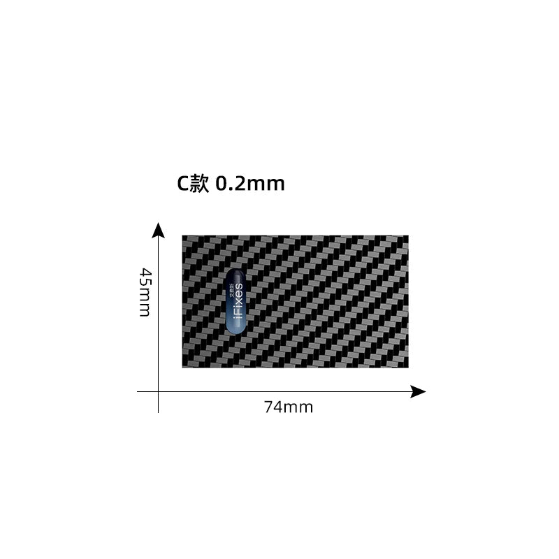 iFixes Carbon Fiber Non-magnetic Anti-static Pry Card No Hurt Mobile Phone LCD Screen Disassembly Battery Removal Pry Scraper