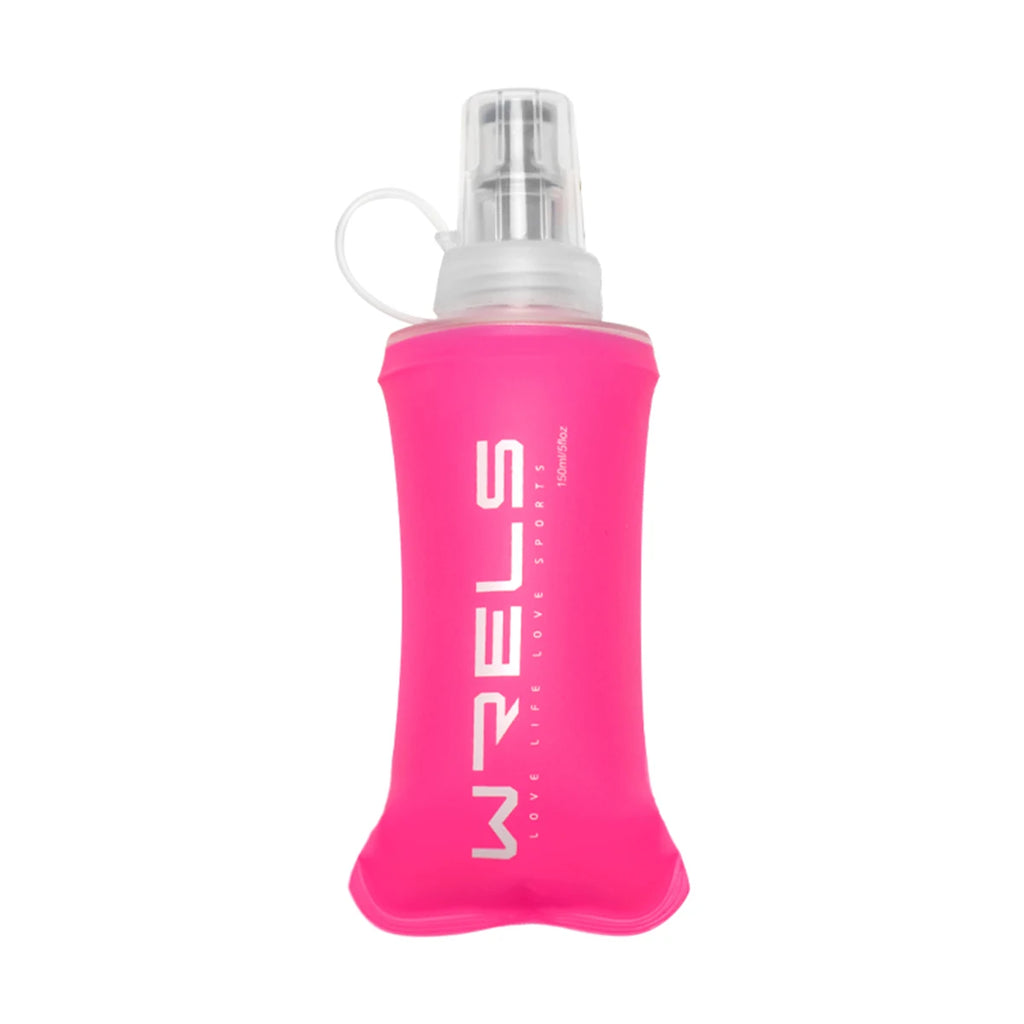 1pc150ml/250ml/500ml Outdoor Collapsible Silicone Bite Size Water Bottle Running Camping Hiking Travel Convenient Water Bottle