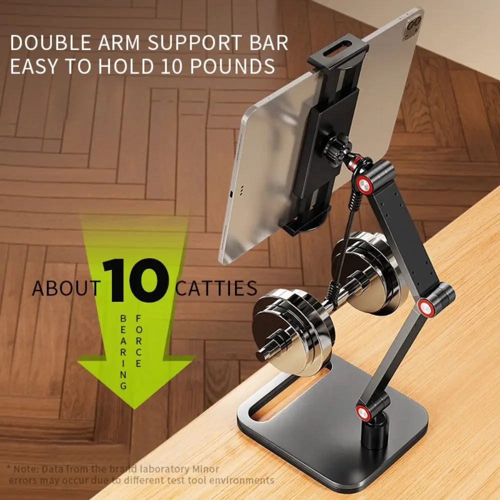 Universal Expandable Monitor Desk Holder Adjustable 360° Swivel Tablet Stand Foldable Tablet Bracket for 12-17in
