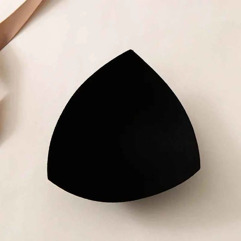 Triangle Sponge Bra Pads for Women 2/30Pcs Removable Invisible Insert Bikini Swimsuit Breast Enhancers Chest Cup Pad Accessories