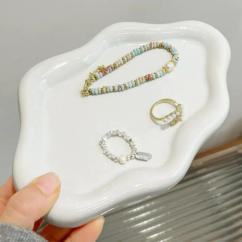 Cloud Shape Jewelry Storage Tray For Accessories