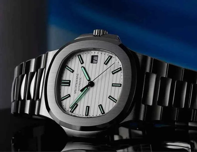 New Arrivals Fashion Men's Watches Luxury Automatic Watch For Men 42MM Stainless Steel Waterproof Rose Gold Sapphire5711 Watch
