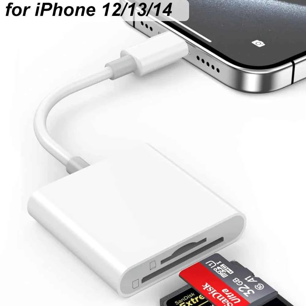 New 5 In 1 SD Card Reader USB HUB for iPhone 12 13 14 15 16 17 Huawei USB 3.0 Type C to SD TF Card Memory Reader OTG Adapter