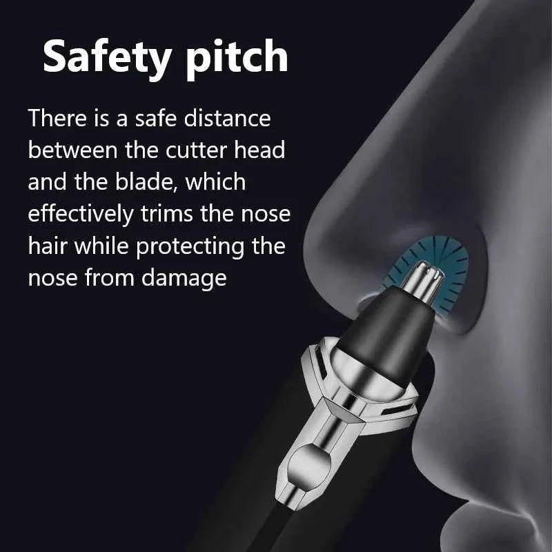 Kemei Nose Hair Trimmer Nasal Wool Implement Nose Hair Cut Washed Trimmer Clipper And Hair Razor Epilator Remover Nose Hair