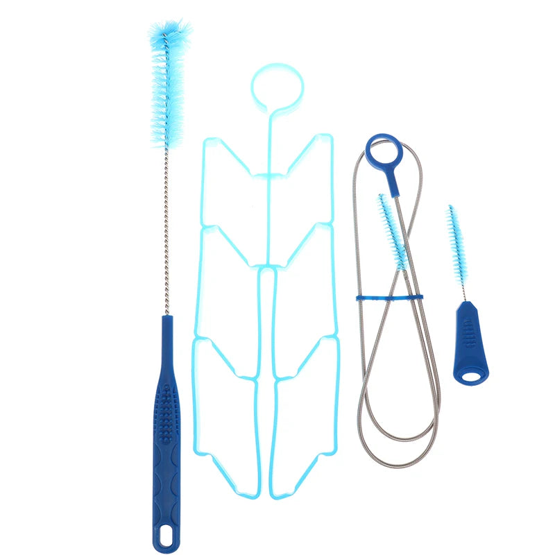4In1 Water Bag Brush Cleaner Water Bag Cleaning Kit Brush Cleaning Tools Water Bladders 1Set Outdoor Hiking Camping Accessories