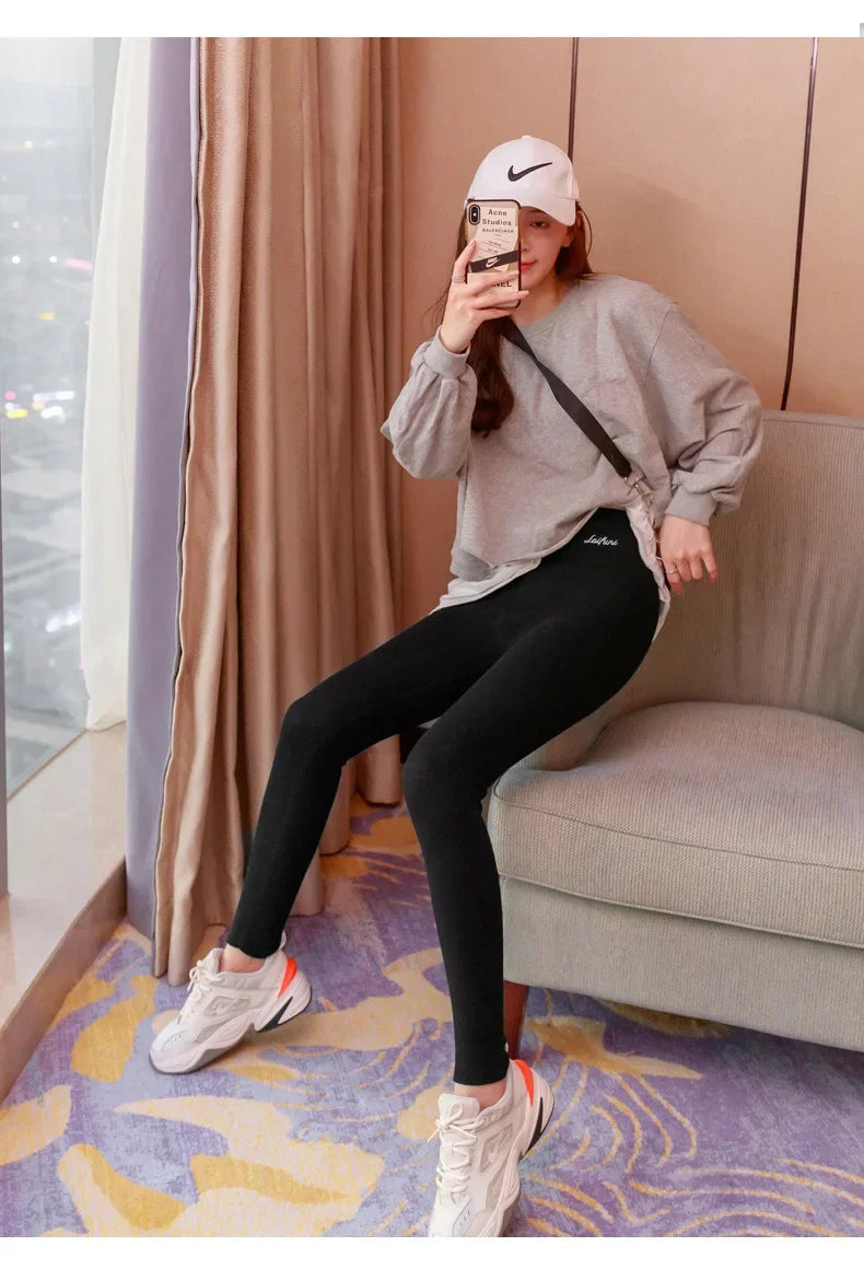 Winter Warm Leggings Women Sexy High Stretch Tight Leggings Casual High Waisted Thermal Pants Thick Leggings Sexy Girl  Fitness
