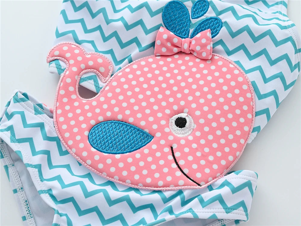 Toddler Infant Baby Girls Swimwear Watermelon Swimsuit Swimming Beach Bathing Bikini Cute Summer One-Piece Swimming Baby Overall