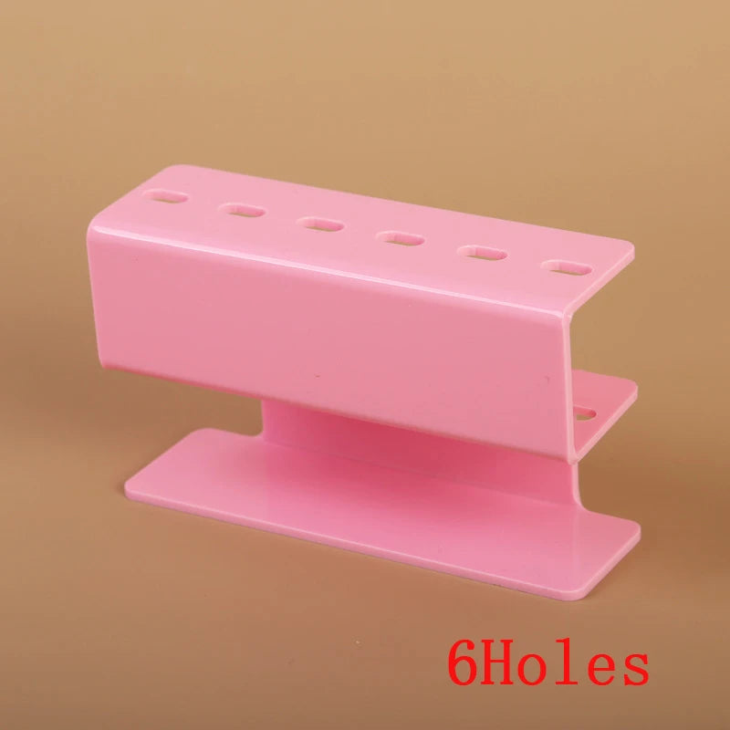 1PC Eyelash Tweezers Storage Rack Tweezer Organizer  Stand Eyelash Extension Holder Tools Makeup Beauty Shelf 6/8 Holes