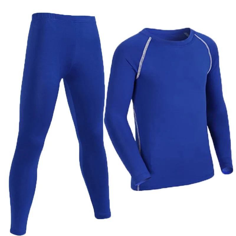 Kids Football Sets Children Boy Students Fitness Basketball Running Exercise Training Sports Soccer Top Shirt + Legging Pant M08