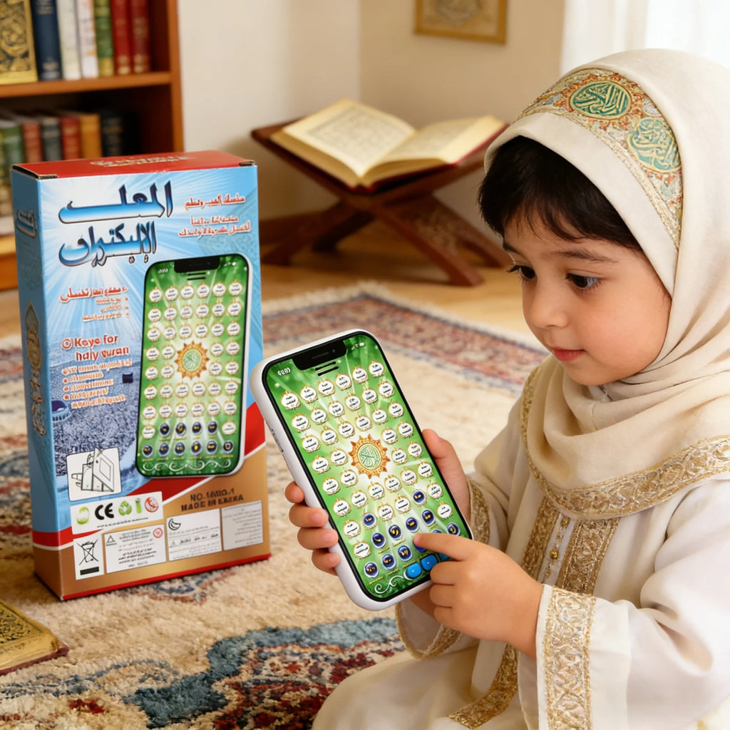 Kids Smart Tablet  Arabic Language Learning Educational Electronic Toy Pad for Toddlers Interactive Learning Toy Teaching Aids