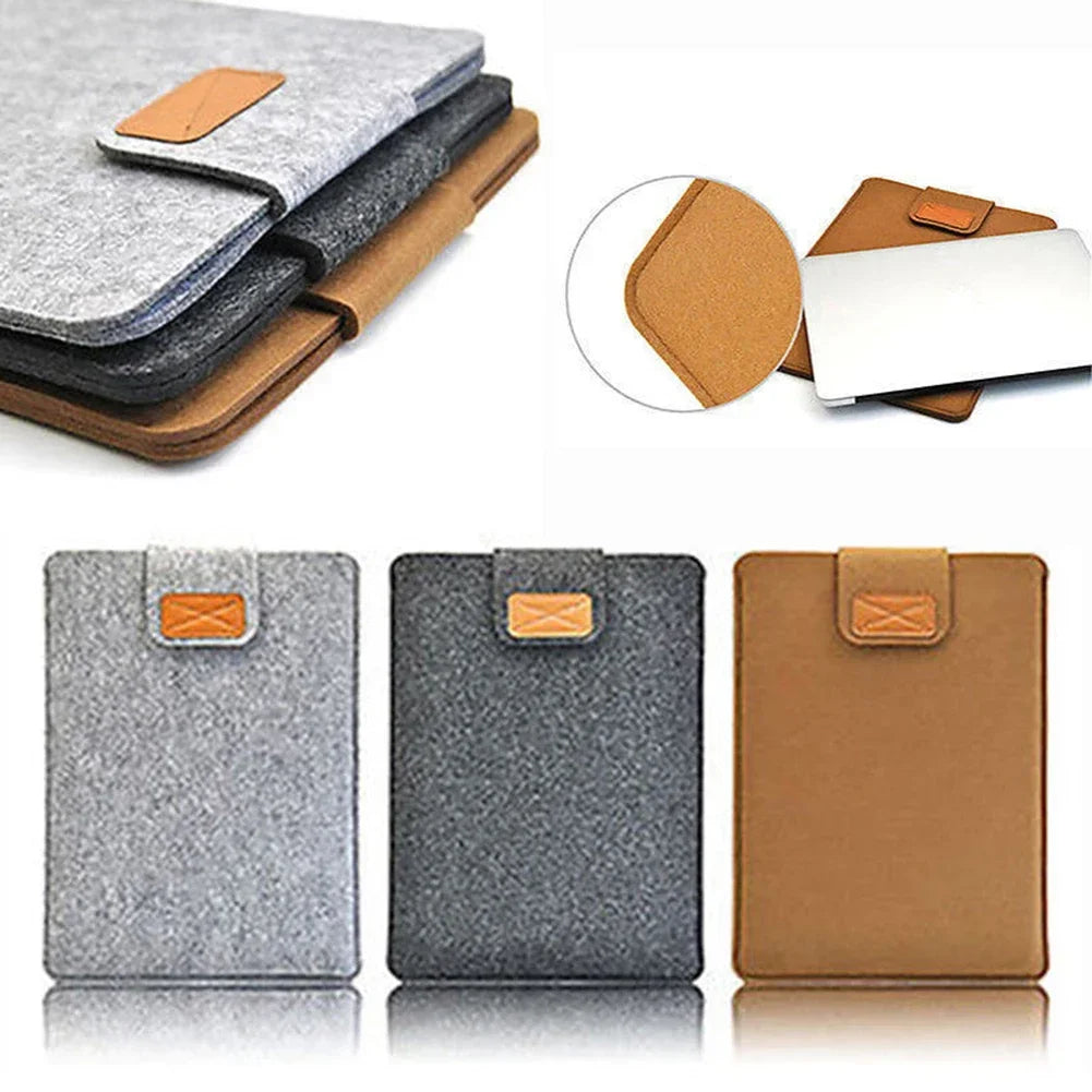 Waterproof Laptop Bag Tablet 11 13 15Inch Case For MacBook Ipad Pro11 Notebook Computer Case Felt Sleeve Slim Tablet