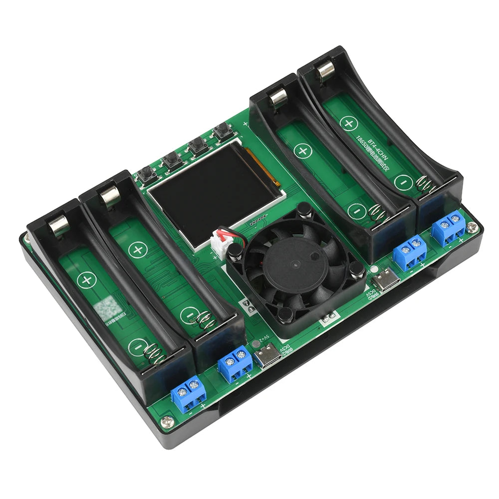 18650 Lithium Battery Capacity Tester MAh MWh Internal Resistance Tester Auto Charging and Discharging Module Power Detector