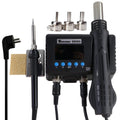 Soldering Station Digital Temperature Adjustable 2 in 1 SMD Solder Iron Hot Air Heat Gun Welding Rework For PCB IC Repair Tools
