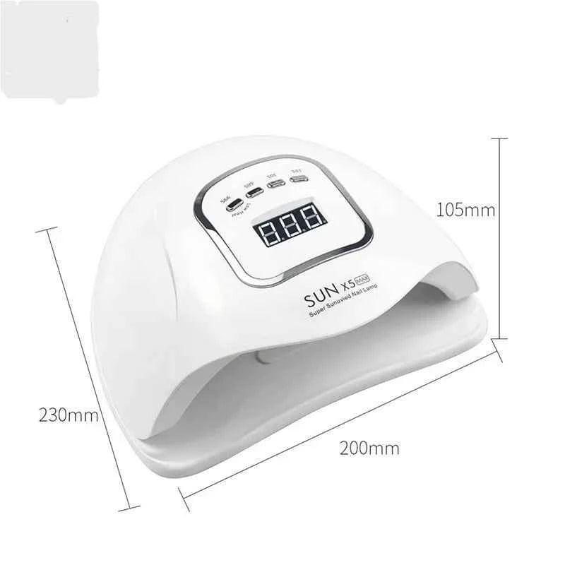 EU X5MAX Ultraviolet/LED Nail Lamp Drying Device - A nail polish suitable for the quick curing process in nail art and foot care