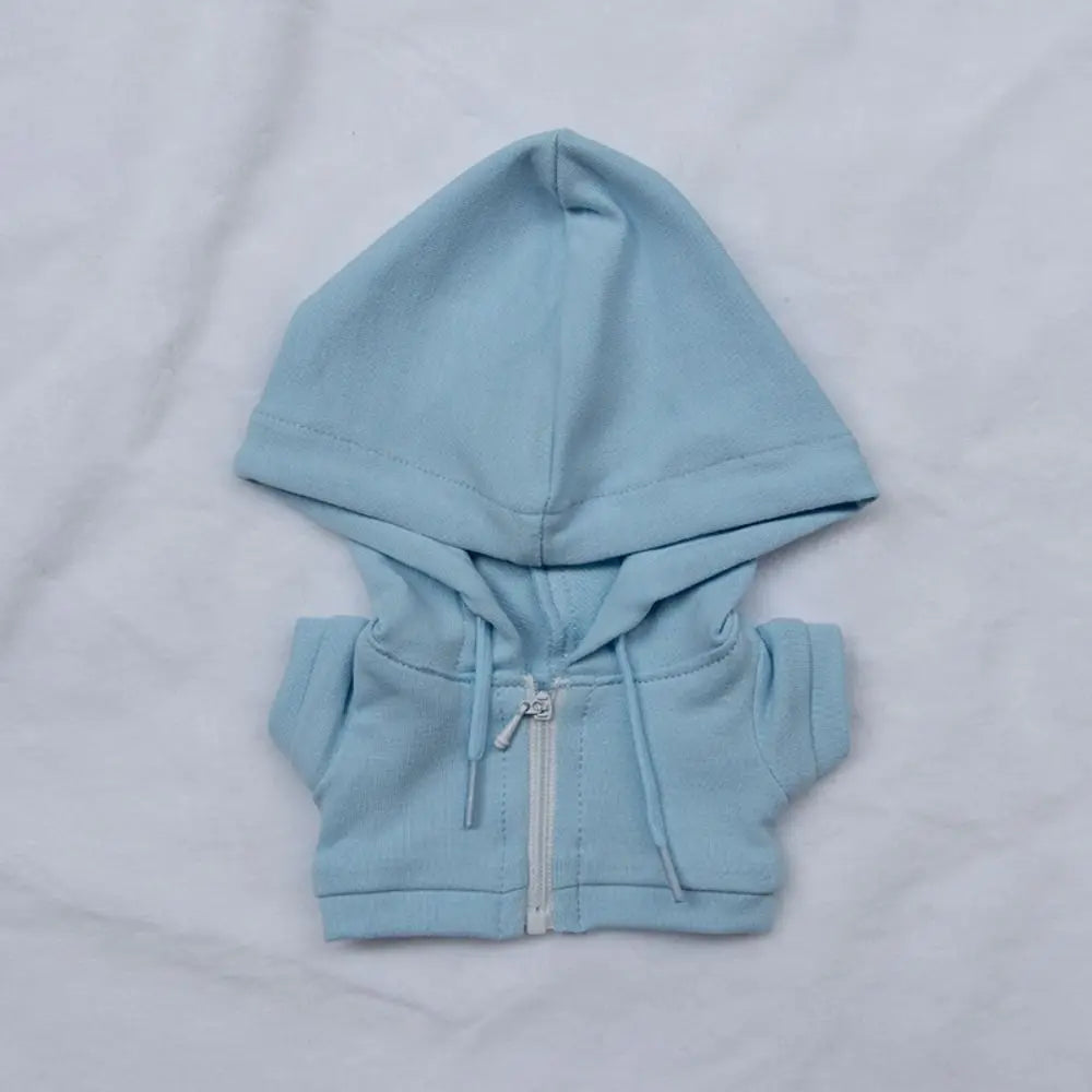 New Multicolor Handmade Hoodies For 10cm Cotton Dolls Fashion Casual Wear Sweatshirt Outfits Cute Dolls Tops Dolls Accessories
