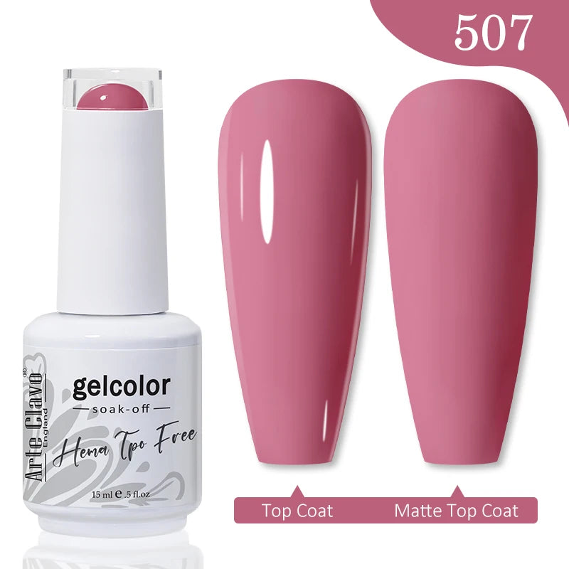 Arte Clavo TPO HEMA FREE Top Quality Discount Price 131 Colors Nail Gel Polish New Formula Nail Gel 15ml Bottle UV Gel Varnish