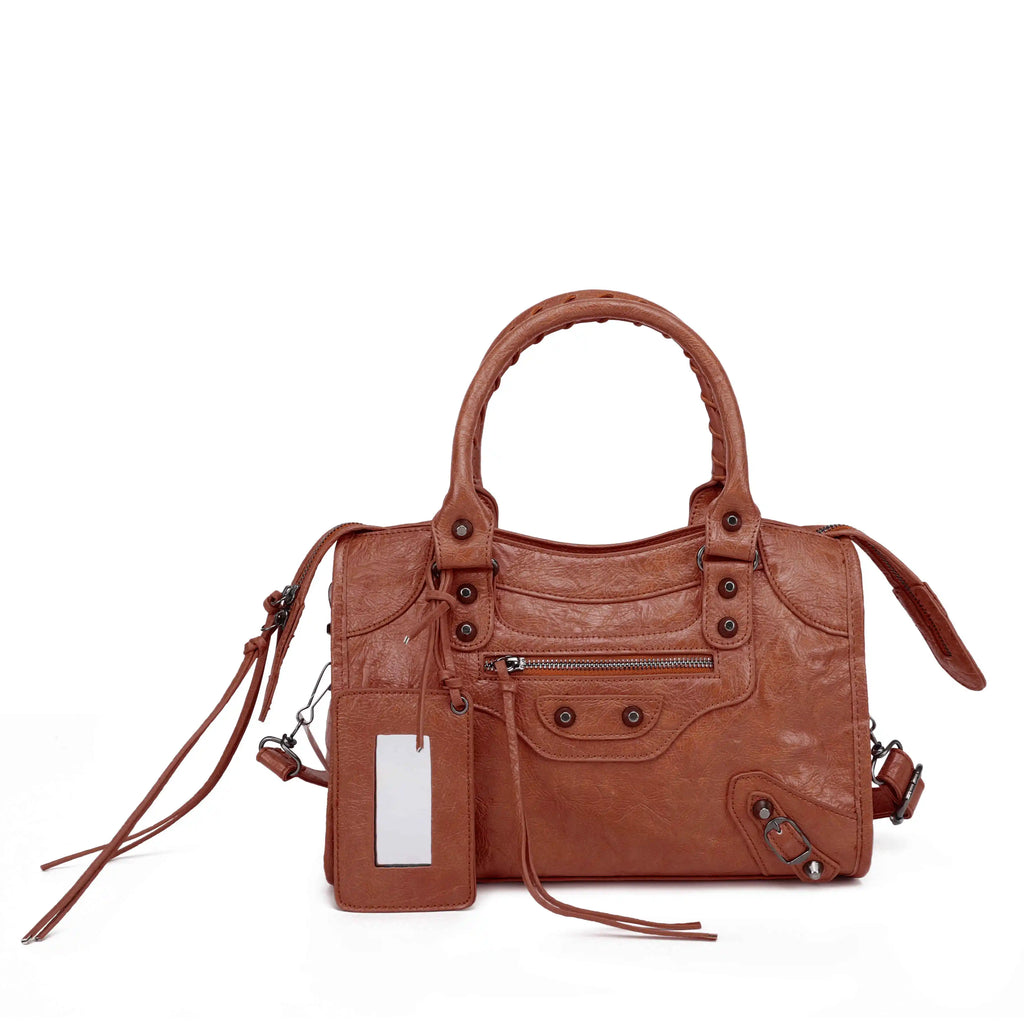 2026 Autumn and Winter Handbag Crossbody Large Capacity City Motorcycle Shoulder Bag Tote Bag for Women Luxury Designer