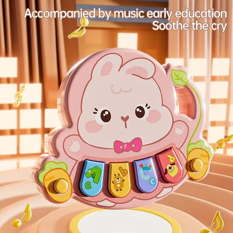 Kids Electronic Piano Toy Learning Music Animal Enlightenment Baby Toys Multifunctional Electronic Musical Instrument Toy Gifts