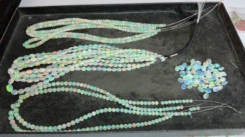 Natural Ethiopian Opal Beads Mix Bag