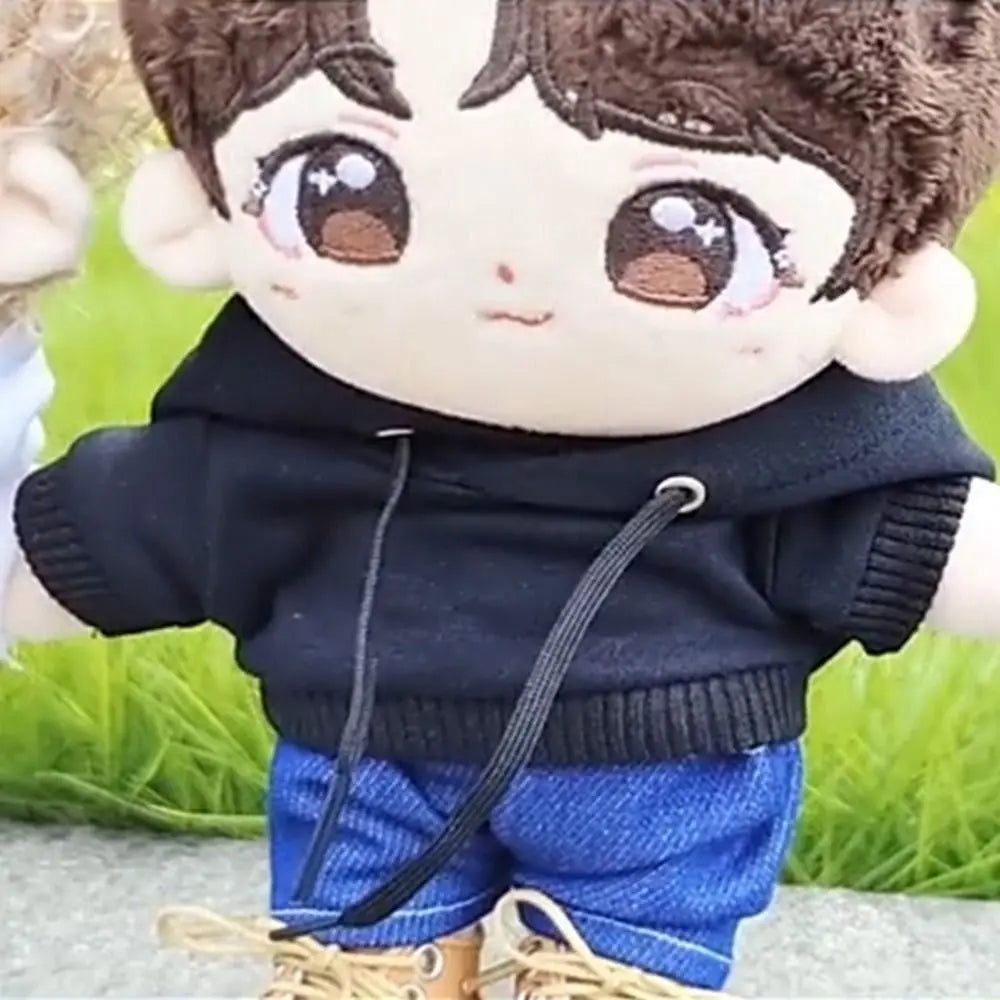 New Multicolor Handmade Hoodies For 10cm Cotton Dolls Fashion Casual Wear Sweatshirt Outfits Cute Dolls Tops Dolls Accessories