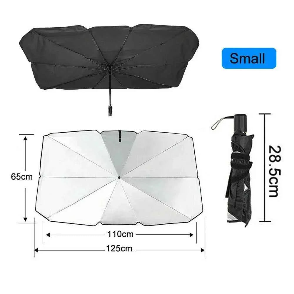 Car sunshade front windshield titanium silver thickened sunshade anti UV folding car sunshade car sunshade accessories