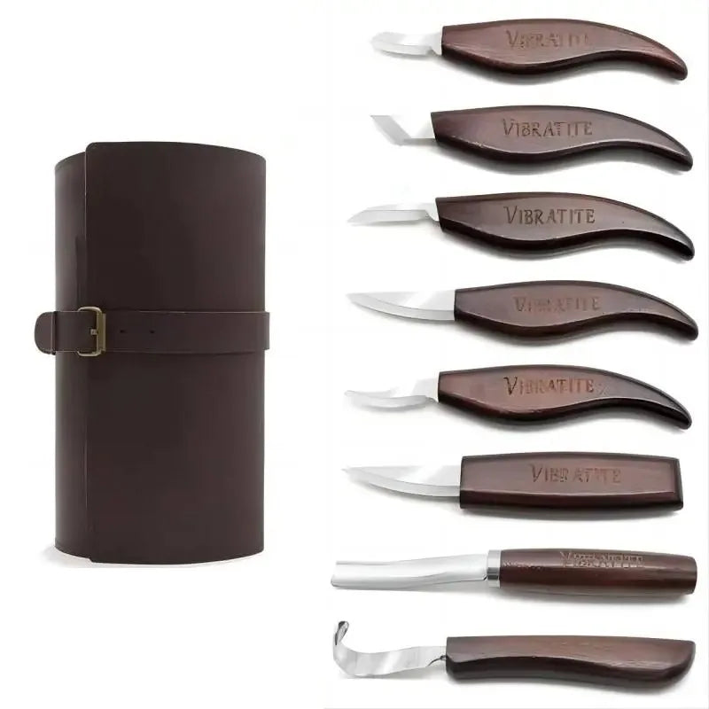 Wood Carving Tools Professional 15PCS Wood Carving Tools Hand Carving Knife Set Multifunctional Carpentry Wood Tools