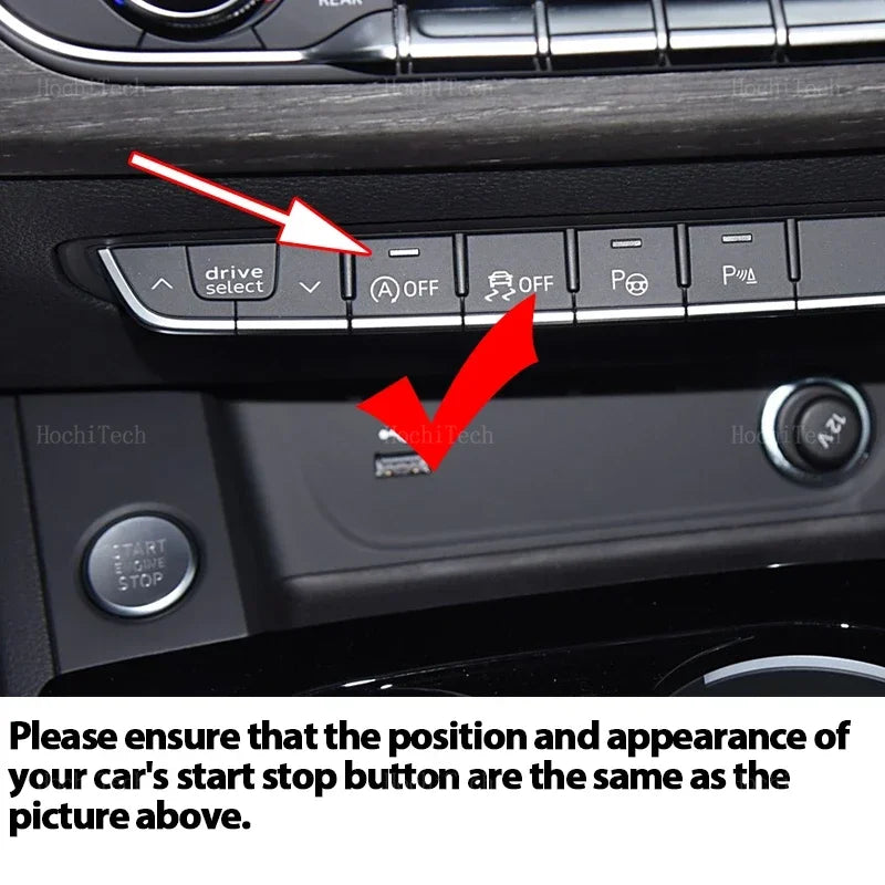 For Audi A4 S4 RS4 B9 2016-2024 Car Automatic Start and Stop Engine Off Device Control Sensor Auto Stop Canceller