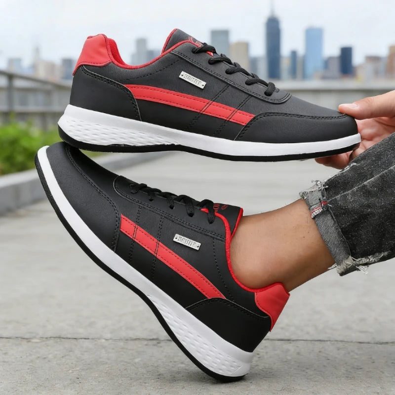 Shoes for Lace Up Footwear Vulcanized Men Casual Sneaker Fashionable Lightweight Anti Slip Comfortable Man Shoe Tennis Masculino