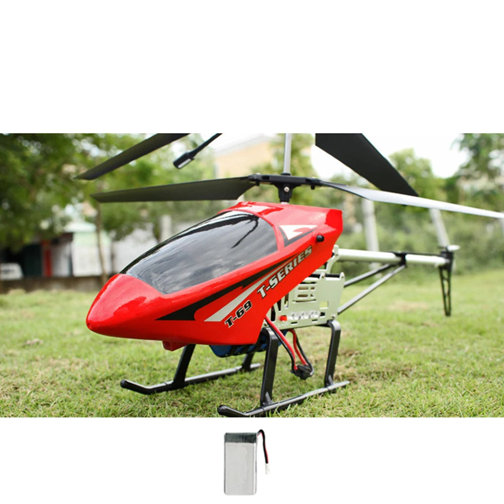 80cm Large Remote-controlled Helicopter Anti-falling RC UAV Durable Charging Model Toy Outdoor Aircraft Children's Birthday Gift