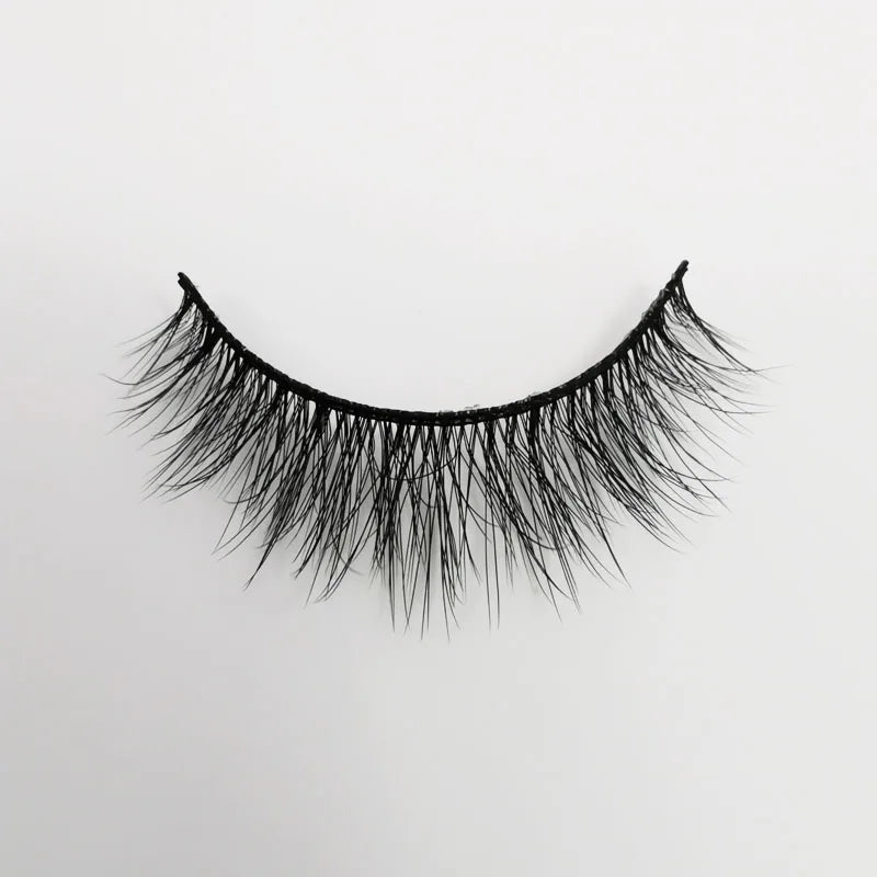 SHIDISHANGPIN 3 pairs 27 styles 3D Faux Mink Hair Soft False Eyelashes Fluffy Wispy Thick Fake Lash Handmade Eyelash Eye Makeup