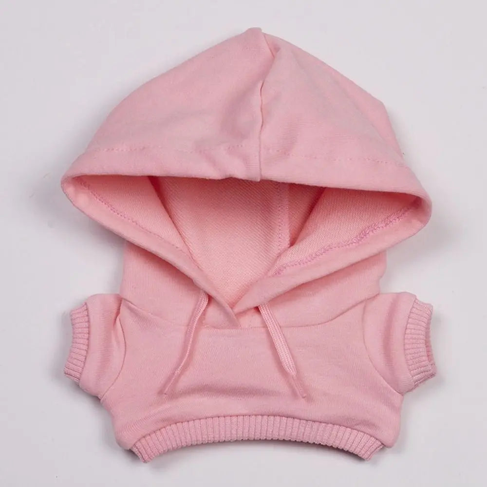New Multicolor Handmade Hoodies For 10cm Cotton Dolls Fashion Casual Wear Sweatshirt Outfits Cute Dolls Tops Dolls Accessories