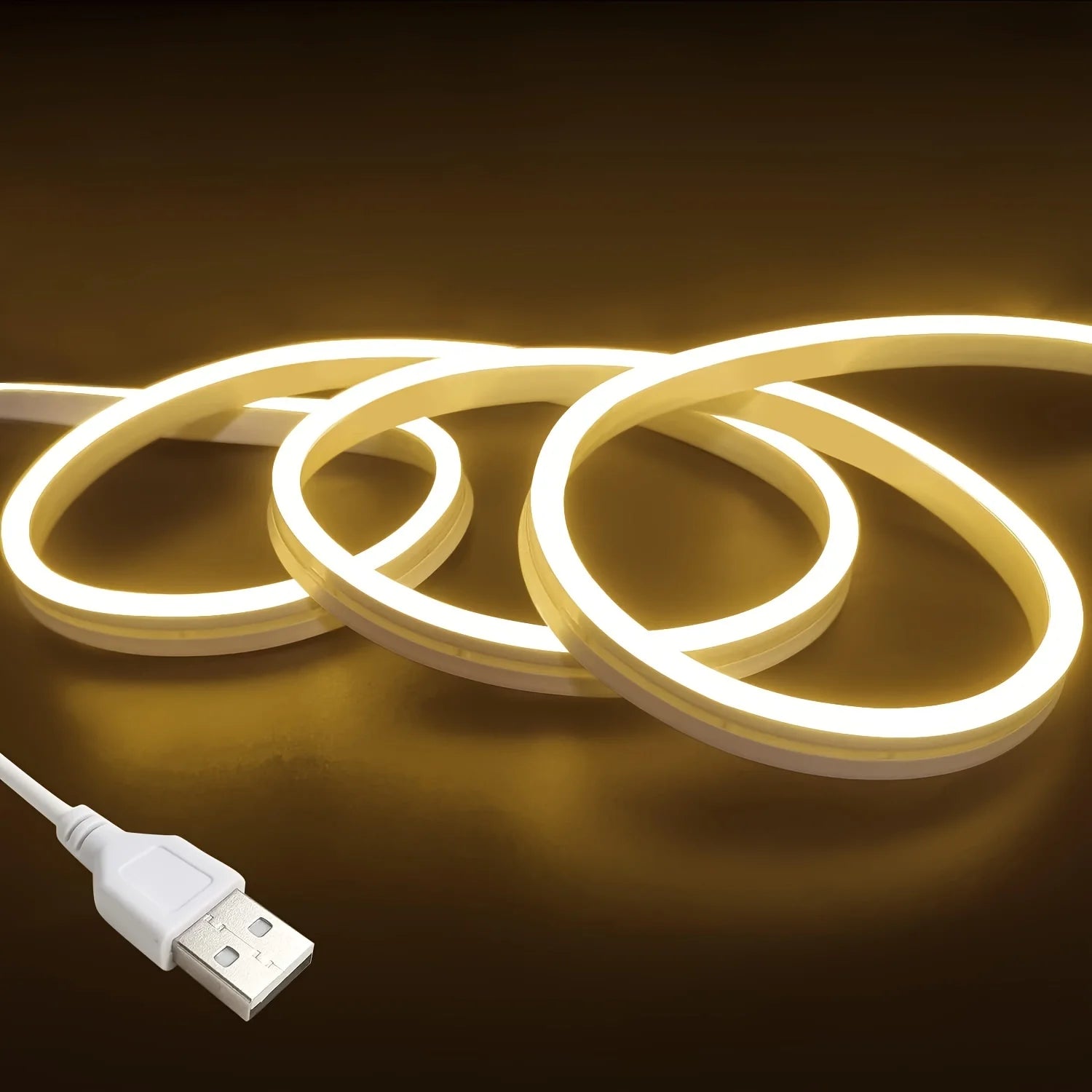 LED Strip Neon Light USB DC 5V Dimmable Touch Sensor Switch Flexible Silicone Neon Sign Tape Waterproof For Outdoor Room Decor