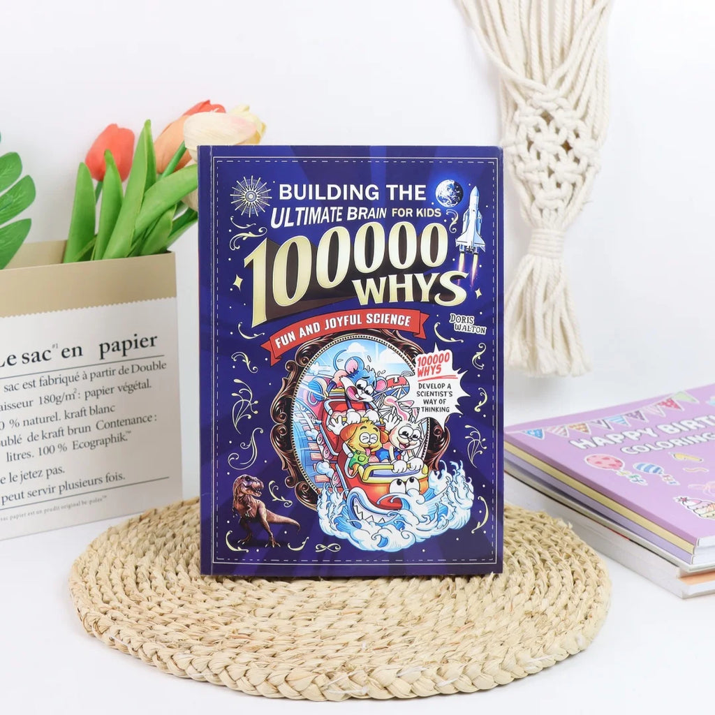 10000 Whys Kids Fun Science Book Ultimate Brain Educational Reading Cultivate Scientific Thinking STEM Learning for Children