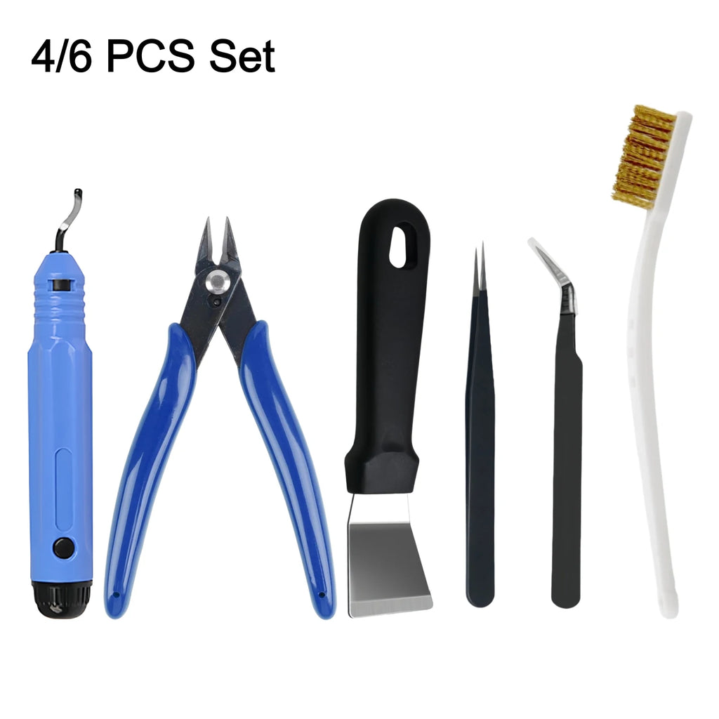 3D Printing Tools Various Types Tools Scissors Cleaning Needles Tweezers Pliers Deburring Kits NB1000 Universal 3D Printer Tools