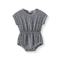 SS25 Girls Floral Dress Baby Romper Family Matching Clothing Woven Summer Clothes Cotton Sweet Children Girl Dress Set
