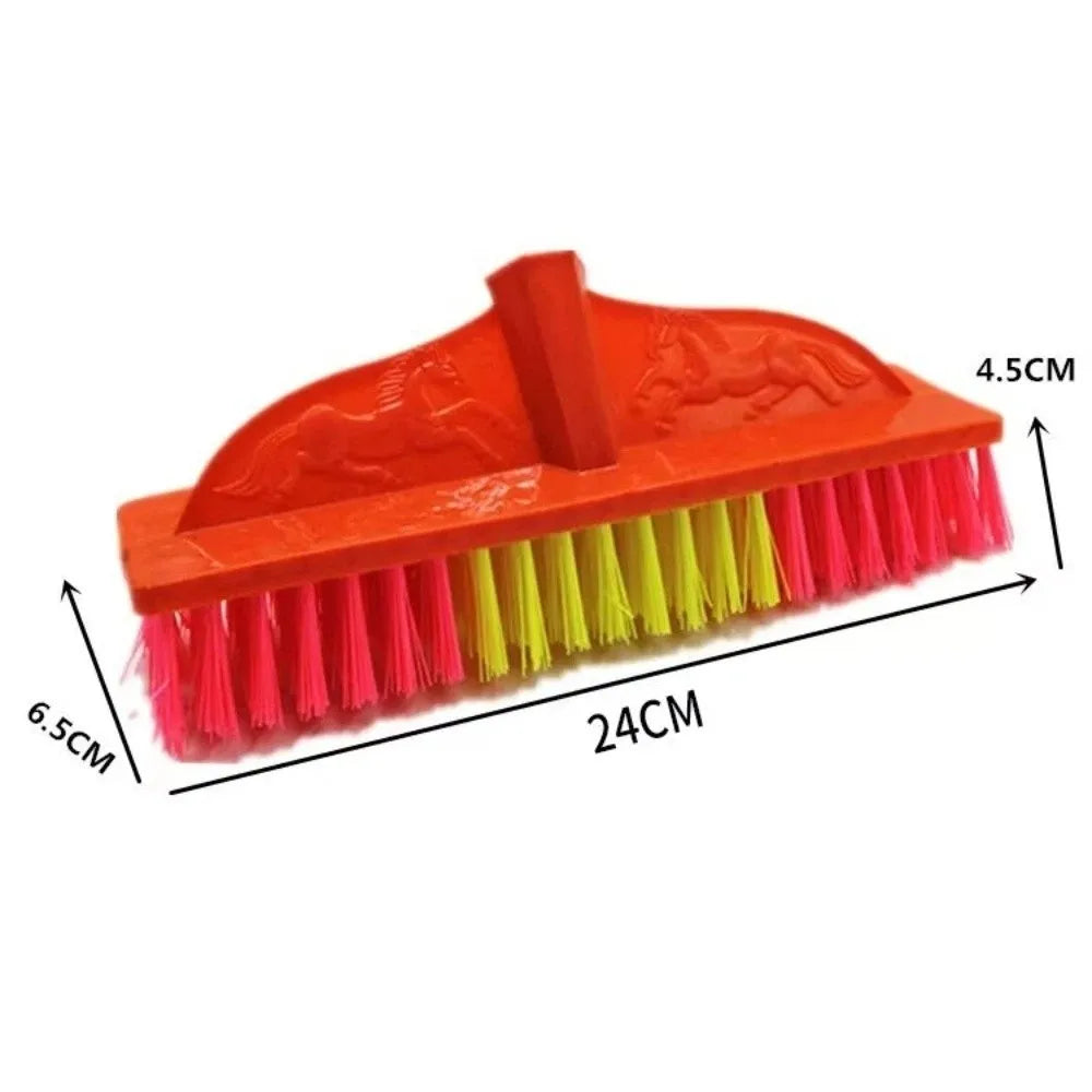 Brush Color Plastic Tile Scrub Brush With Stiff Bristles For Floors