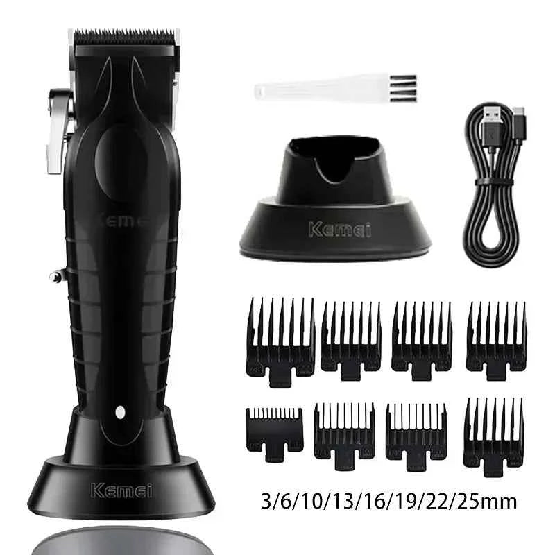 Kemei Hair Clippers Kit KM-2296 KM-2299 KM-1102 Men's Electric Hair Trimmer Machine Professional Hair Cutting Machine Clipper