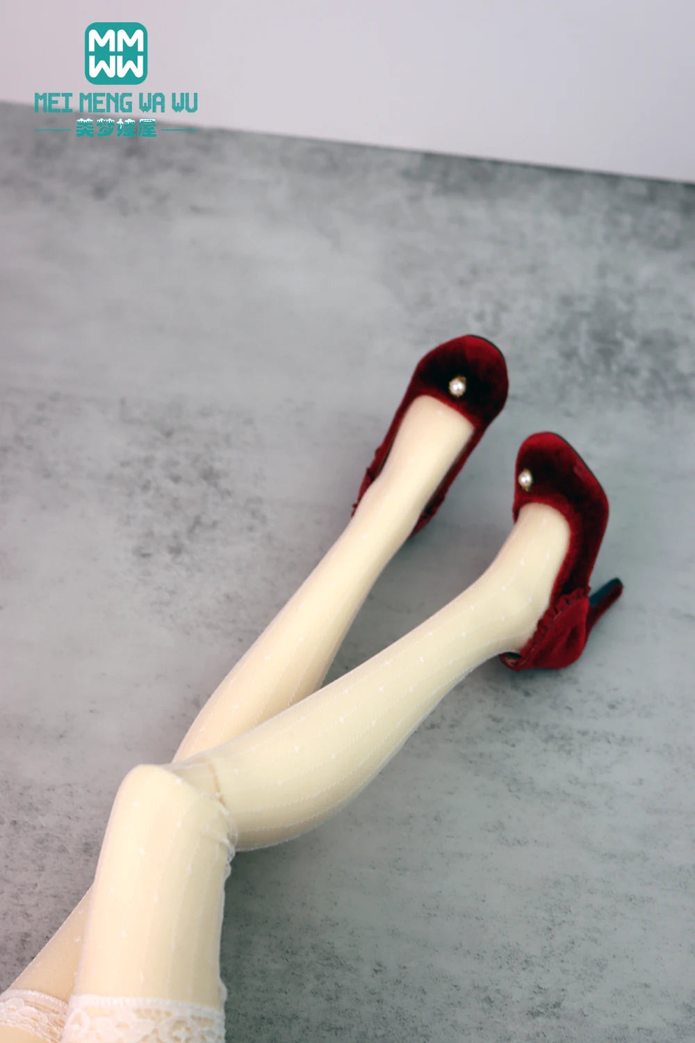 BJD Accessories for 1/3 BJD SD DD Doll Fashion Striped Socks, Reticulated Stockings, Lace Stockings