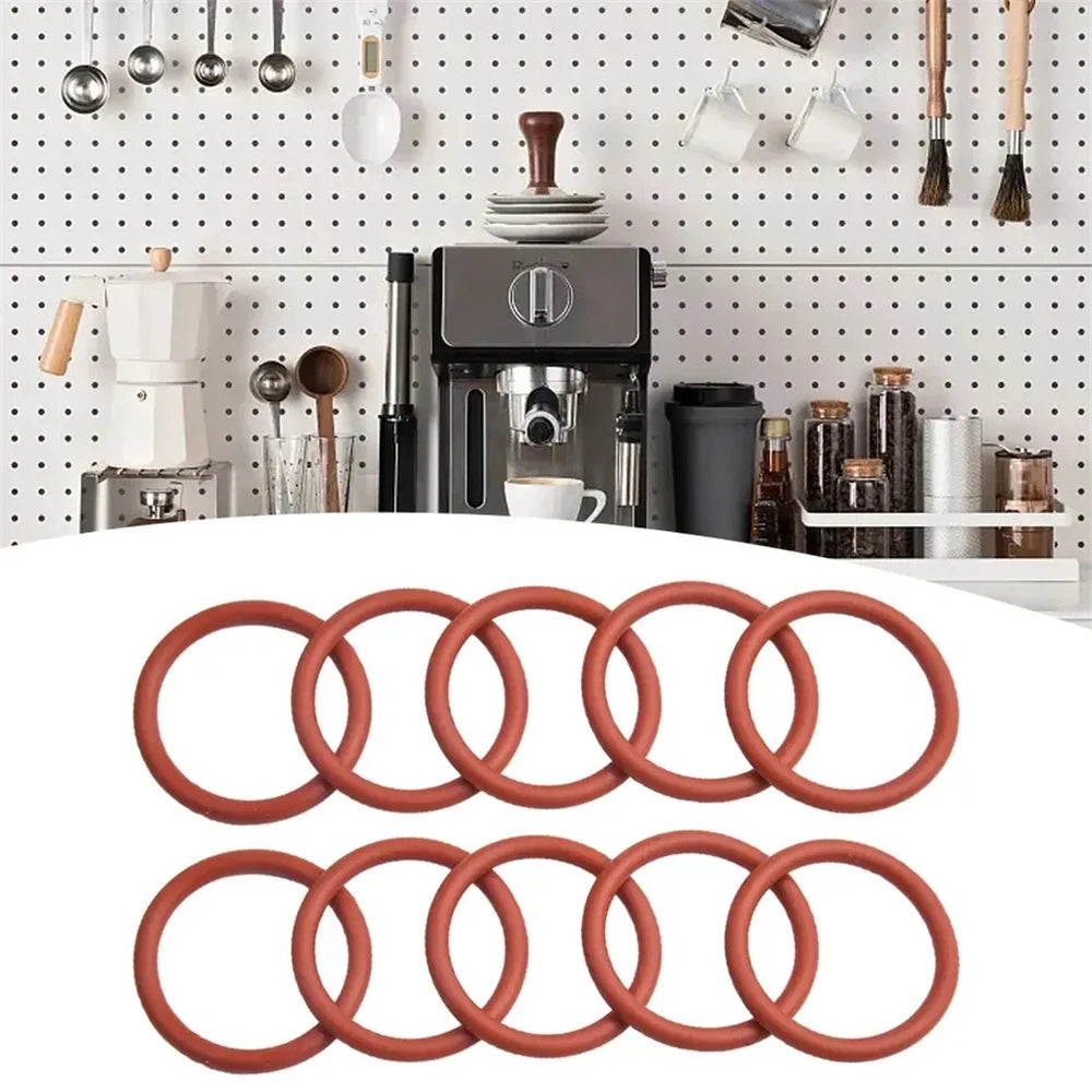 2/5/10PCS, 36mm O-rings Food Grade Silicone Ring Gasket For Delonghi Coffee Machines Replacement Spare Parts For EAM/ESAM/ECAM